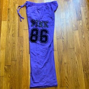 VS PINK PURPLE BOYFRIEND PANT XS
